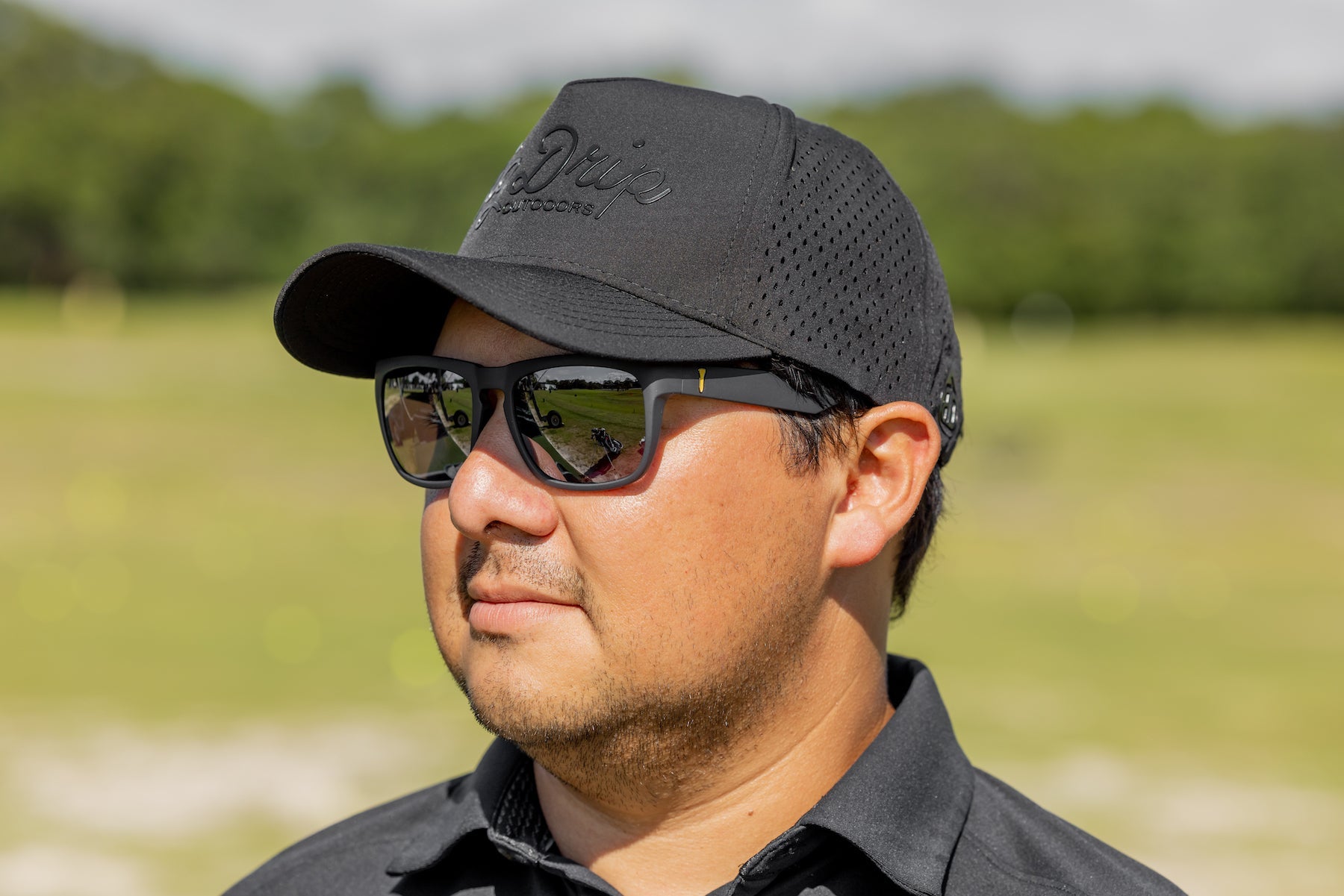 Augusta - Silver Fairway Mirror Golf Sunglasses – birdiproshop